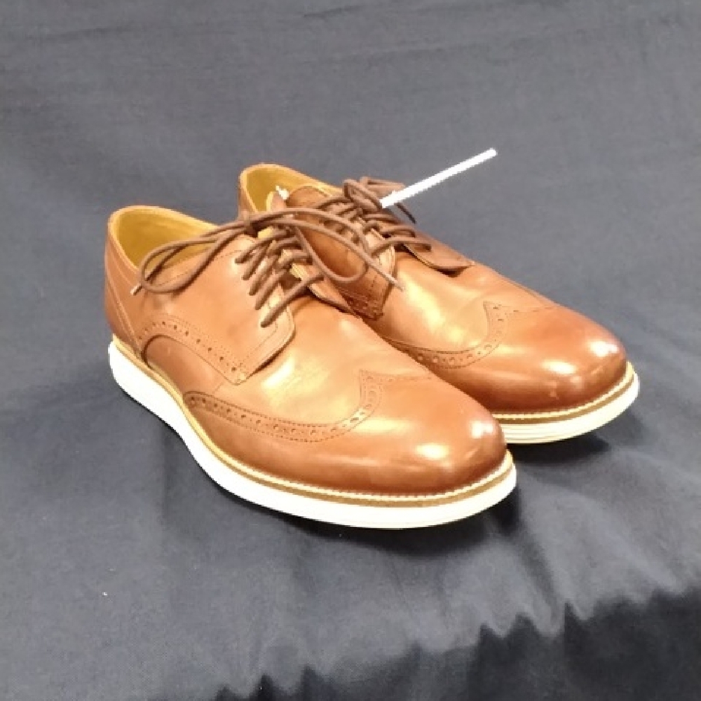 Cole Haan Tan Leather Oxfords
